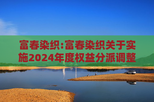 富春染织:富春染织关于实施2024年度权益分派调整可转债转股价格的公告  第1张