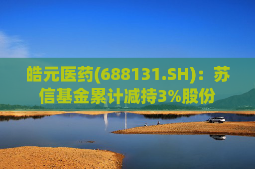 皓元医药(688131.SH)：苏信基金累计减持3%股份