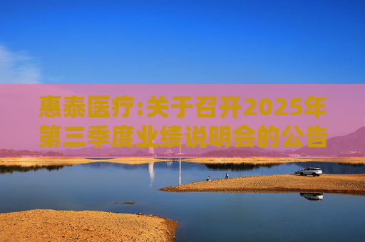 惠泰医疗:关于召开2025年第三季度业绩说明会的公告  第1张