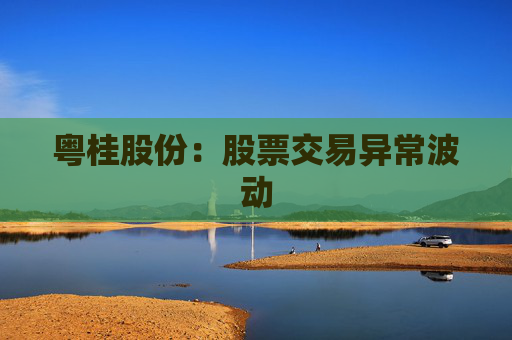 粤桂股份：股票交易异常波动  第1张