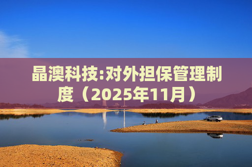 晶澳科技:对外担保管理制度（2025年11月）