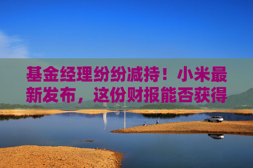 基金经理纷纷减持！小米最新发布，这份财报能否获得认可？