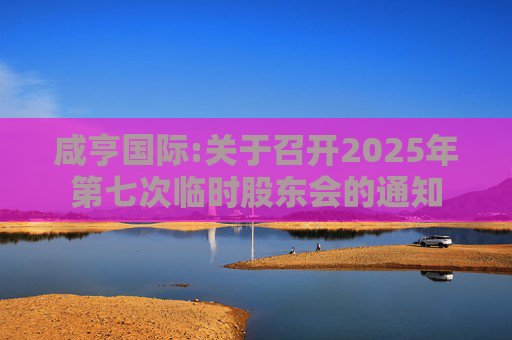 咸亨国际:关于召开2025年第七次临时股东会的通知