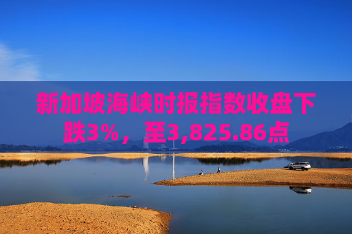 新加坡海峡时报指数收盘下跌3%，至3,825.86点  第1张