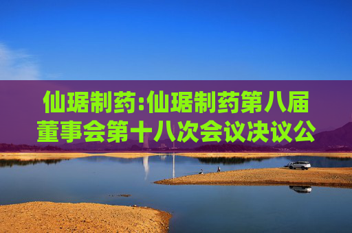 仙琚制药:仙琚制药第八届董事会第十八次会议决议公告