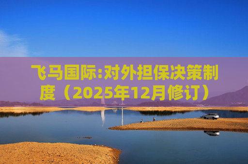 飞马国际:对外担保决策制度（2025年12月修订）