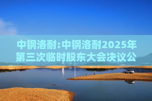 中钢洛耐:中钢洛耐2025年第三次临时股东大会决议公告  第1张