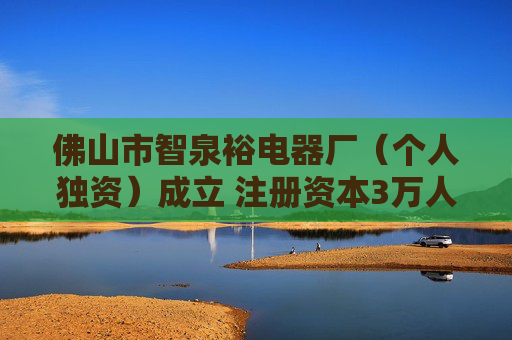 佛山市智泉裕电器厂（个人独资）成立 注册资本3万人民币
