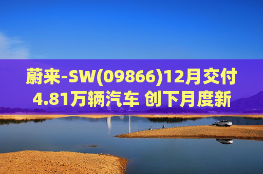 蔚来-SW(09866)12月交付4.81万辆汽车 创下月度新高 同比增长54.6%
