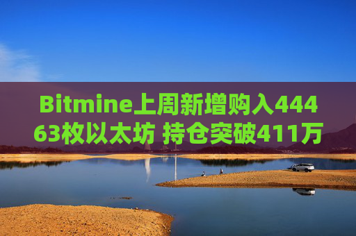 Bitmine上周新增购入44463枚以太坊 持仓突破411万枚以太坊