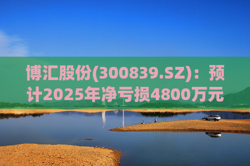 博汇股份(300839.SZ)：预计2025年净亏损4800万元-7000万元