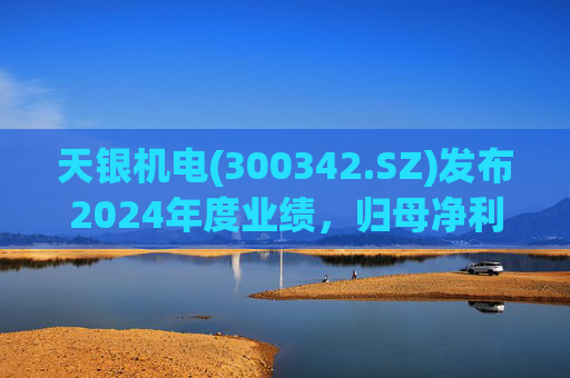 天银机电(300342.SZ)发布2024年度业绩，归母净利润9040.74万元，同比增长175.80%