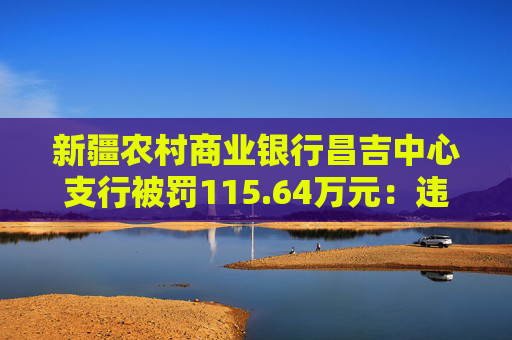 新疆农村商业银行昌吉中心支行被罚115.64万元：违反反洗钱管理规定等