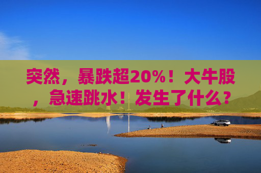 突然，暴跌超20%！大牛股，急速跳水！发生了什么？