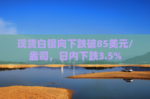 现货白银向下跌破85美元/盎司，日内下跌3.5%