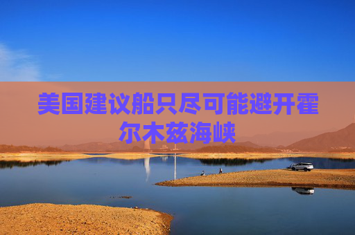 美国建议船只尽可能避开霍尔木兹海峡