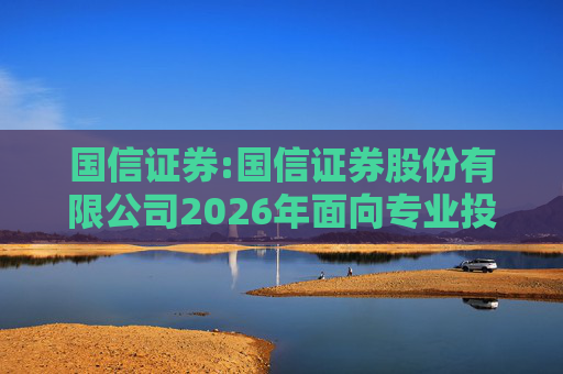 国信证券:国信证券股份有限公司2026年面向专业投资者公开发行永续次级债券（第二期）信用评级报告