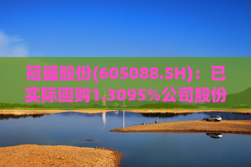 冠盛股份(605088.SH)：已实际回购1.3095%公司股份