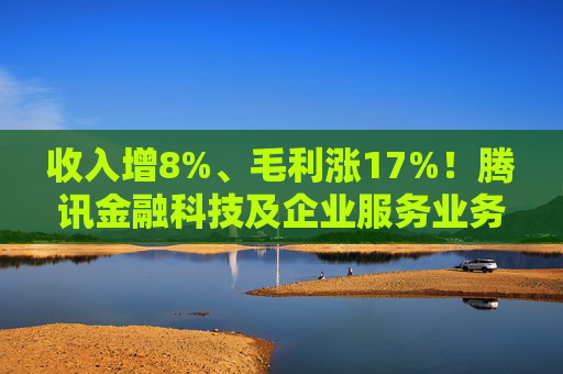 收入增8%、毛利涨17%！腾讯金融科技及企业服务业务稳健增长