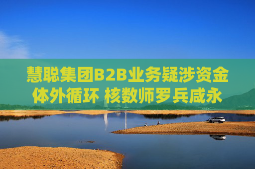 慧聪集团B2B业务疑涉资金体外循环 核数师罗兵咸永道被“赶走”