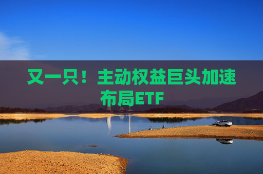 又一只！主动权益巨头加速布局ETF