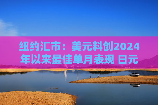 纽约汇市：美元料创2024年以来最佳单月表现 日元跌破160关口