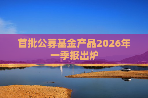 首批公募基金产品2026年一季报出炉