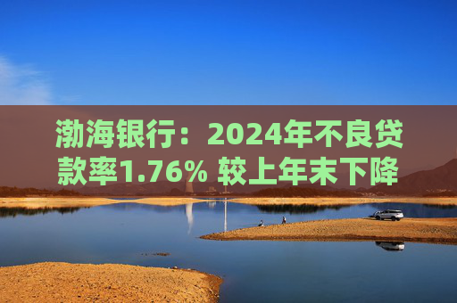 渤海银行:2024年不良贷款率1.76% 较上年末下降0.02个百分点