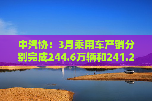 中汽协：3月乘用车产销分别完成244.6万辆和241.2万辆