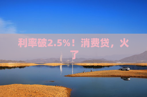 利率破2.5%!消费贷,火了