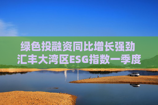 绿色投融资同比增长强劲 汇丰大湾区ESG指数一季度同比微升