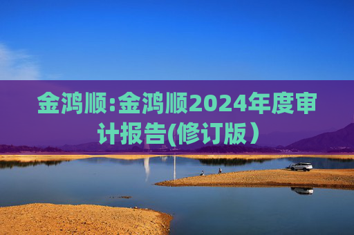 金鸿顺:金鸿顺2024年度审计报告(修订版）  第1张