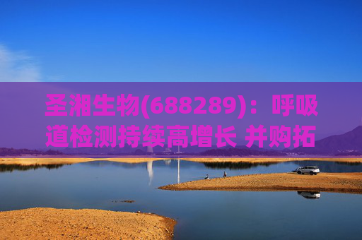 圣湘生物(688289)：呼吸道检测持续高增长 并购拓展成长边界