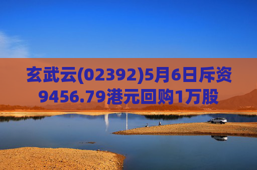 玄武云(02392)5月6日斥资9456.79港元回购1万股