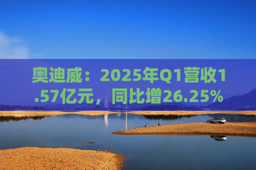 奥迪威：2025年Q1营收1.57亿元，同比增26.25%