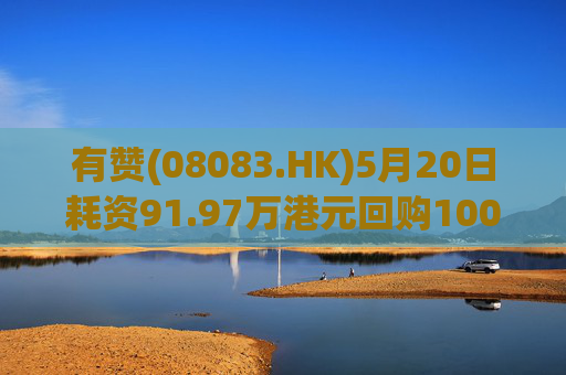 有赞(08083.HK)5月20日耗资91.97万港元回购1000万股