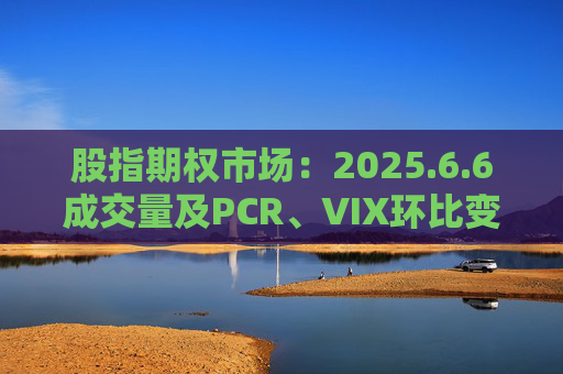 股指期权市场：2025.6.6成交量及PCR、VIX环比变动情况