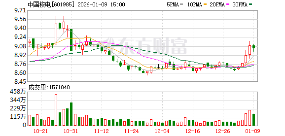 中国核电：可控核聚变项目是公司控投股东中核集团下属研究院所组织研究并开展的项目  第1张